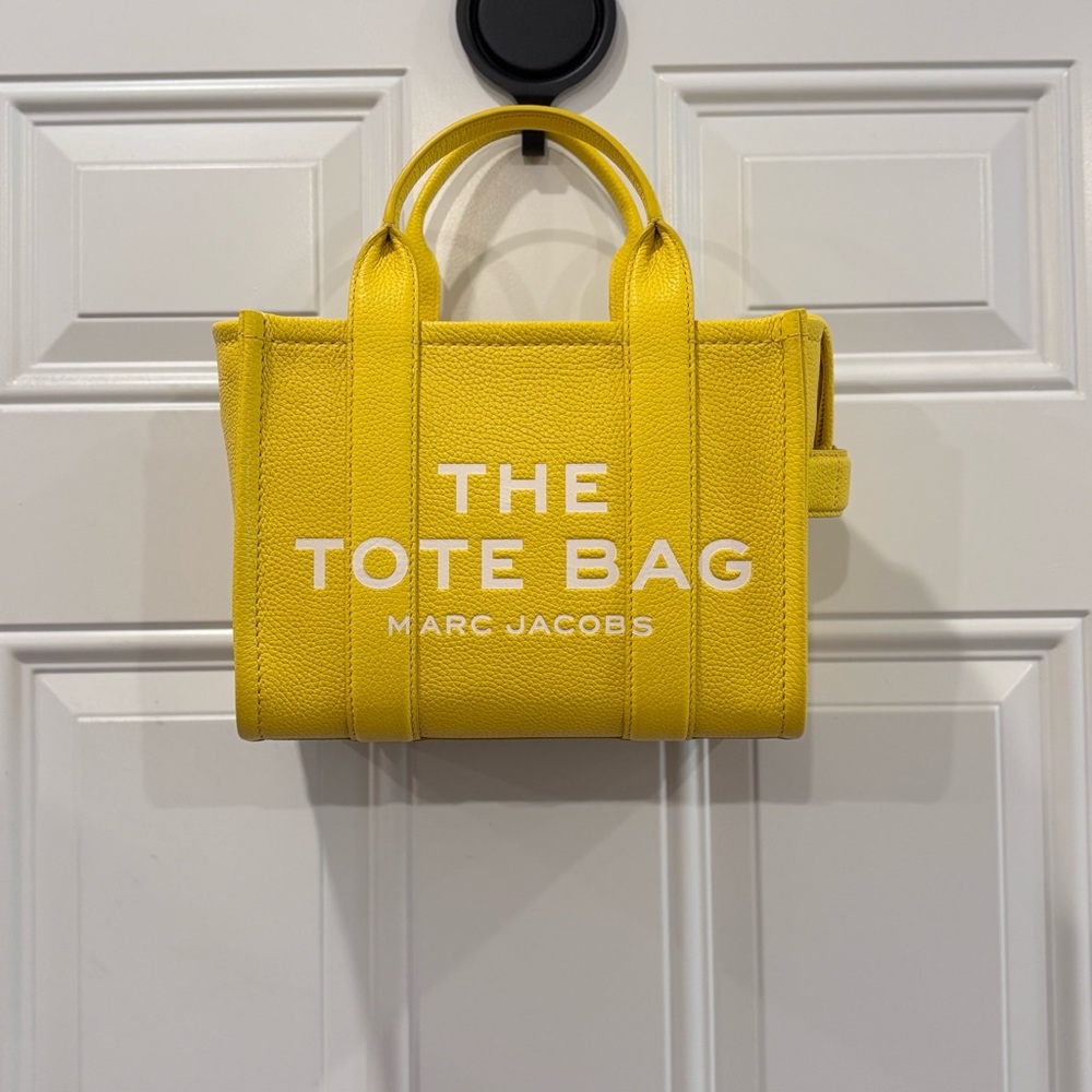 Marc Jacobs Vibrant Yellow Tote Bag